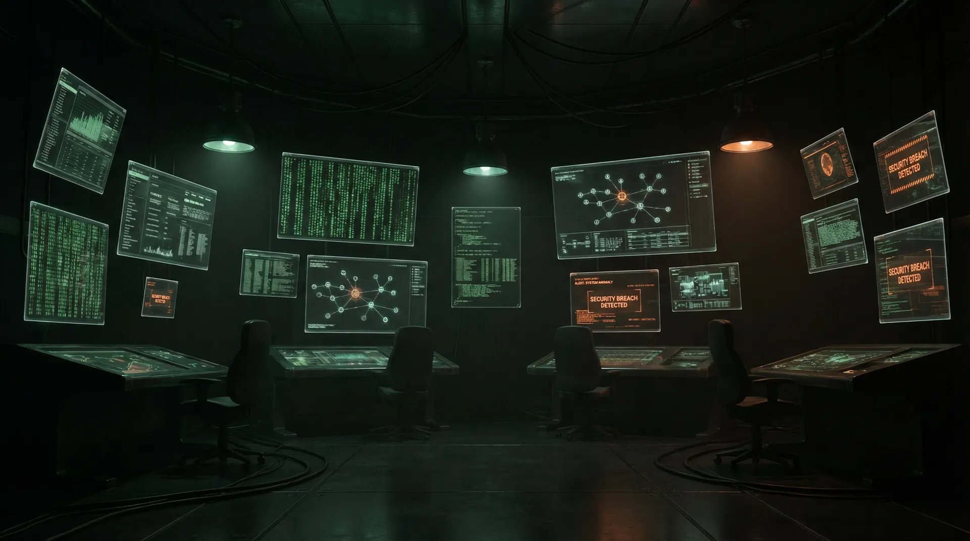 暗哨网赌平台安全监控中心全景